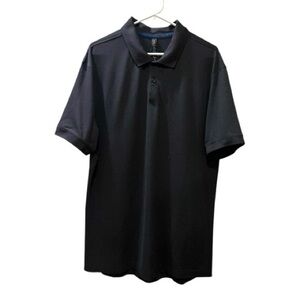 Lululemon Men’s Pullover Shirt XL Black Performance Stretch Polo